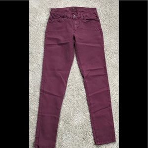 James jeans burgundy